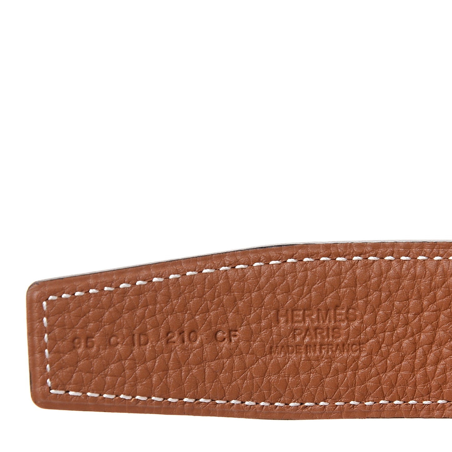 Box Togo 32mm Belt Strap 95 Black Gold