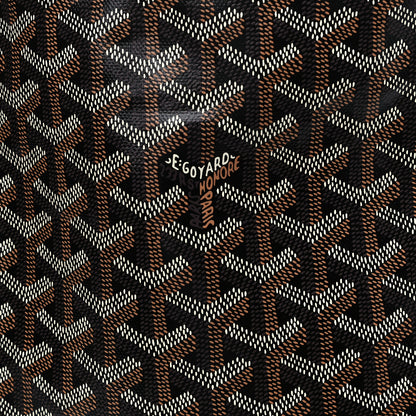 Goyard Goyardine Saint Louis GM Black Gold 7 of 9