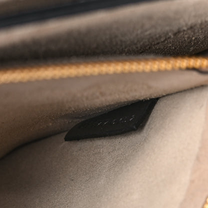 Chloe Suede Calfskin Medium Faye Shoulder Bag Carbon Grey 7 of 10