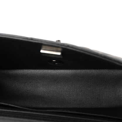 Chanel Lambskin Quilted Mini Rectangular Flap So Black 5 of 11