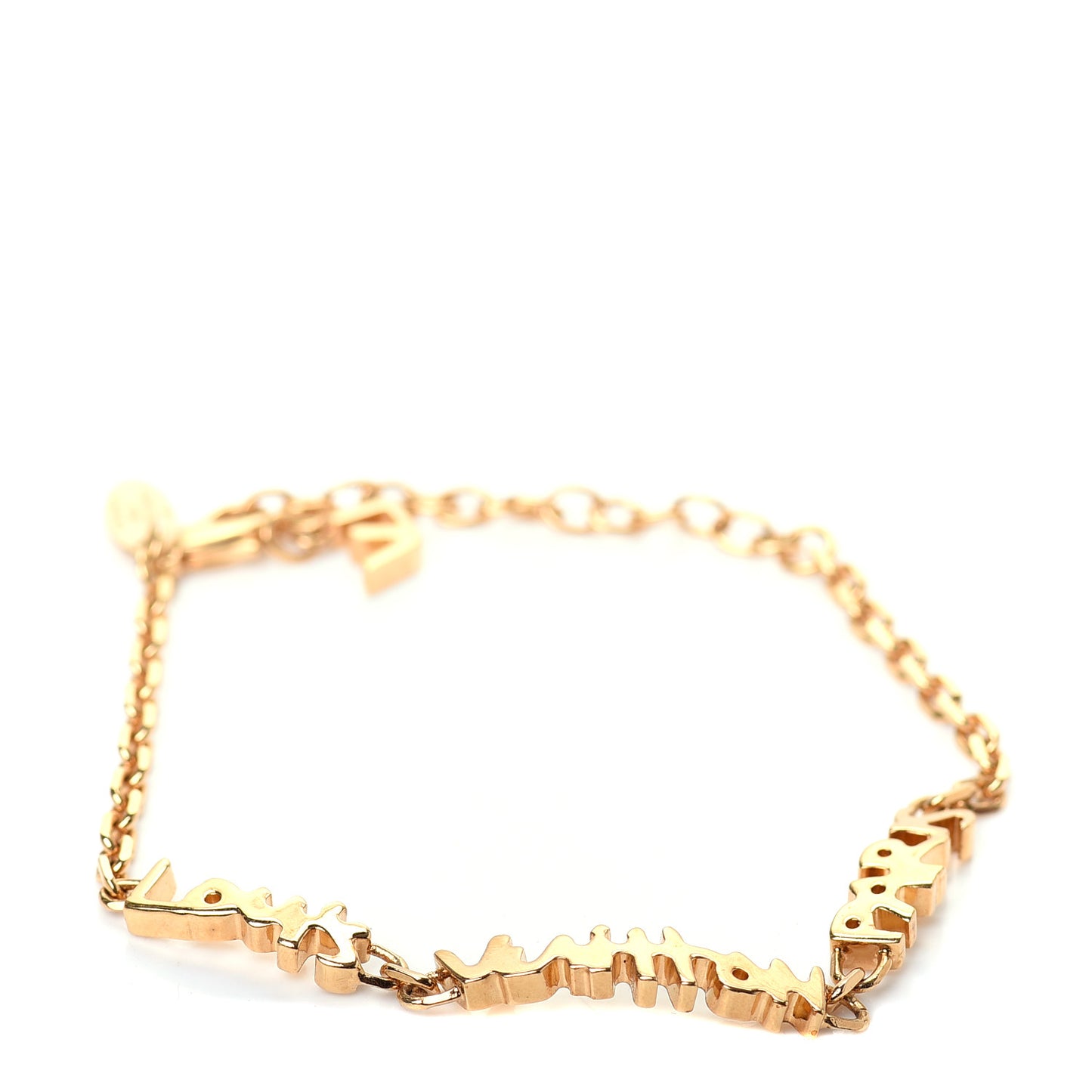 Graffiti Bracelet Gold