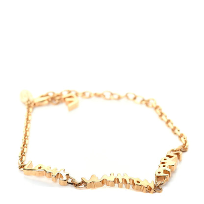 Louis Vuitton Graffiti Bracelet Gold 1 of 5