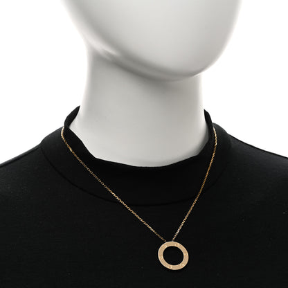 Cartier 18K Yellow Gold LOVE Pendant Necklace 2 of 7