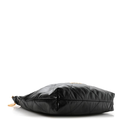 Chanel Shiny Calfskin Quilted Chanel 22 Black 5 of 12