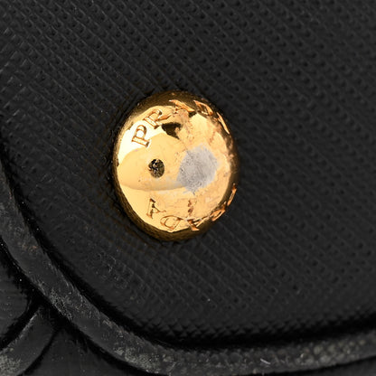 Prada Saffiano Medium Galleria Double Zip Tote Black 16 of 21