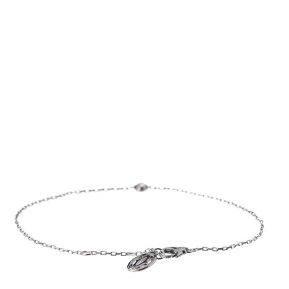 Cartier 18K White Gold Diamond SM D'Amour Bracelet 3 of 4