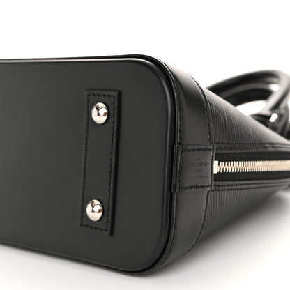 Louis Vuitton Epi Alma BB Black 9 of 9