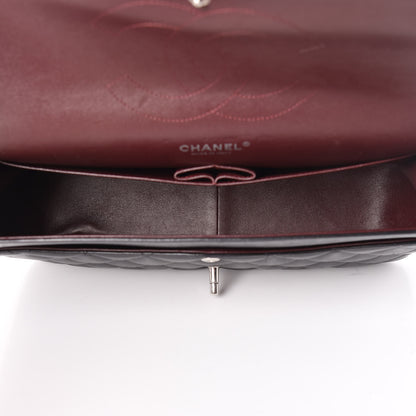 Chanel Lambskin Quilted Jumbo Double Flap Black 5 of 16