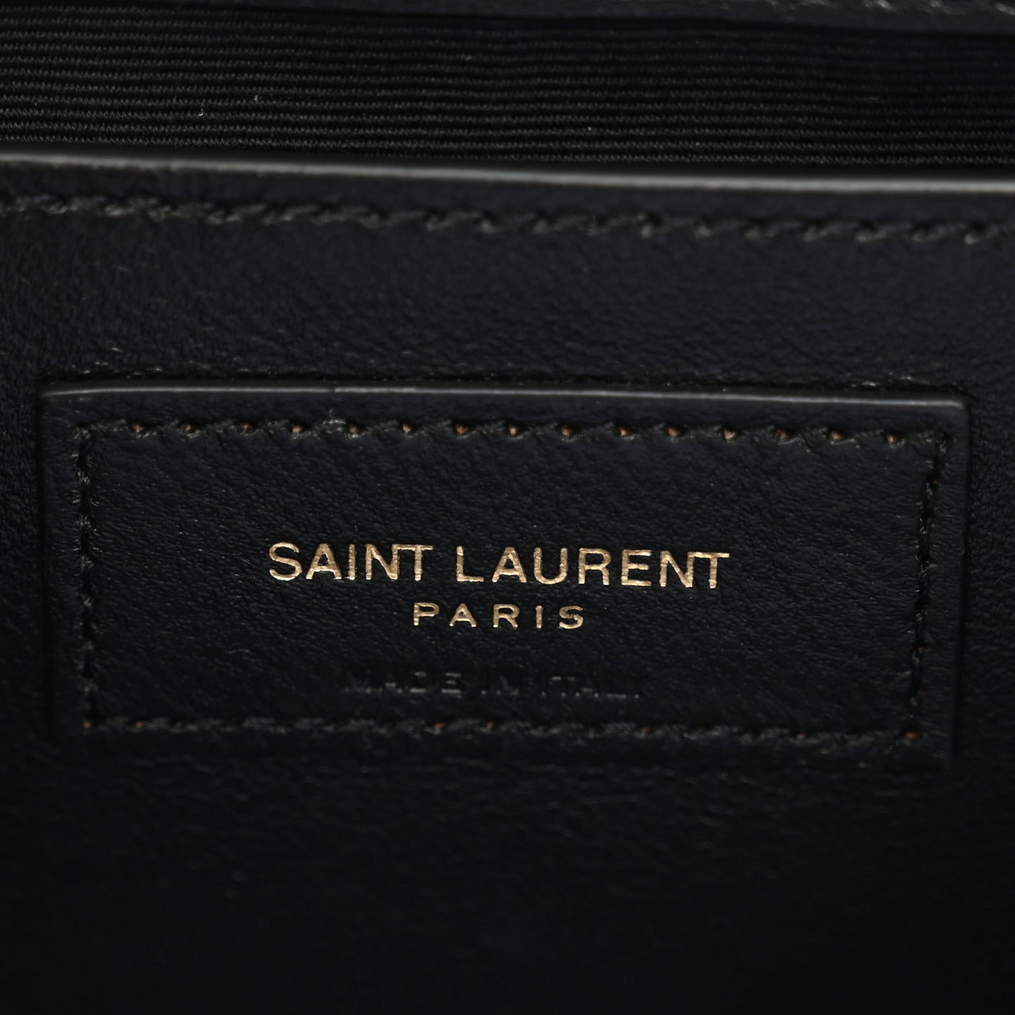 Lambskin Quilted Monogram Mini Nolita Black
