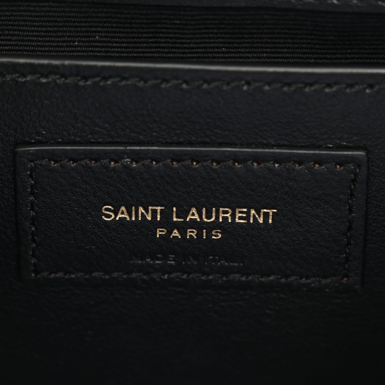 Saint Laurent Lambskin Quilted Monogram Mini Nolita Black 6 of 10