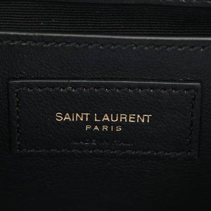 Saint Laurent Lambskin Quilted Monogram Mini Nolita Black 6 of 10