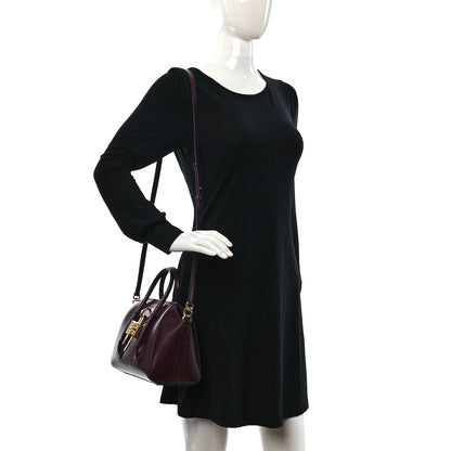 Givenchy Box Calfskin Mini Lock Antigona Oxblood Red 2 of 9
