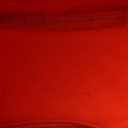 Hermes Canvas The Grooming Bag Bleu Navy Feu 10 of 12