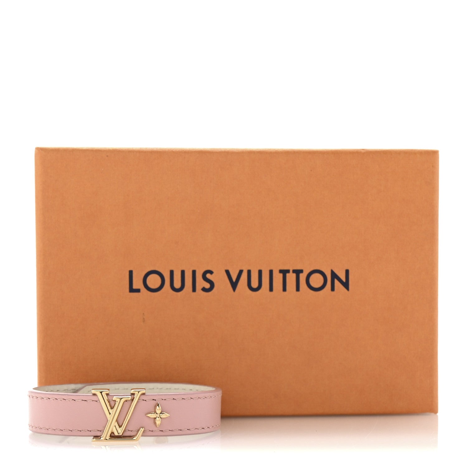 Louis Vuitton Calfskin Iconic Bracelet 17 Rose Poudre 5 of 5