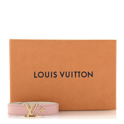Louis Vuitton Calfskin Iconic Bracelet 17 Rose Poudre 5 of 5