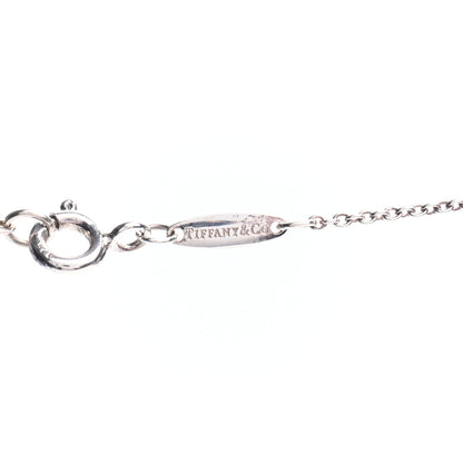Tiffany Sterling Silver Diamond Pearl Turquoise Elsa Peretti Color By The Yard Sprinkle Necklace 4 of 4