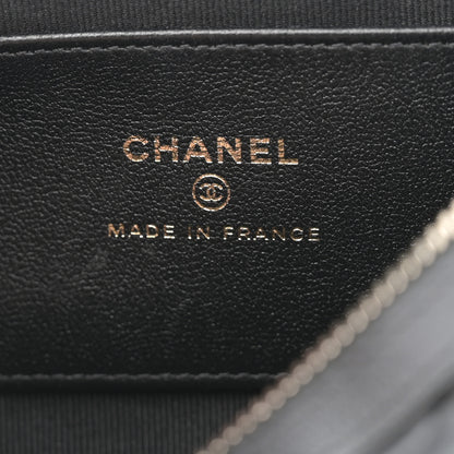Chanel Lambskin Quilted Mini Bowling Bag Black 6 of 10