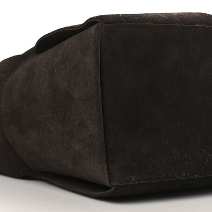 Bottega Veneta Suede Maxi Intrecciato Arco Tote Fondente 9 of 10