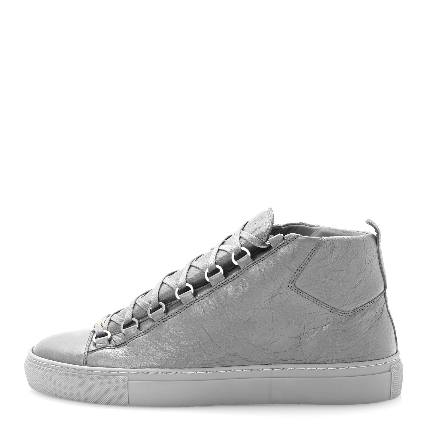Balenciaga Agneau Arena Opaque Womens High Top Sneakers 41 Gris Fer 1 of 8
