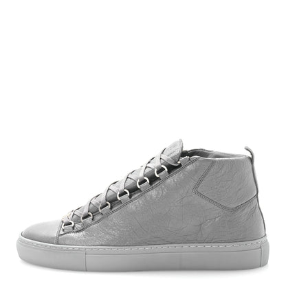Balenciaga Agneau Arena Opaque Womens High Top Sneakers 41 Gris Fer 1 of 8