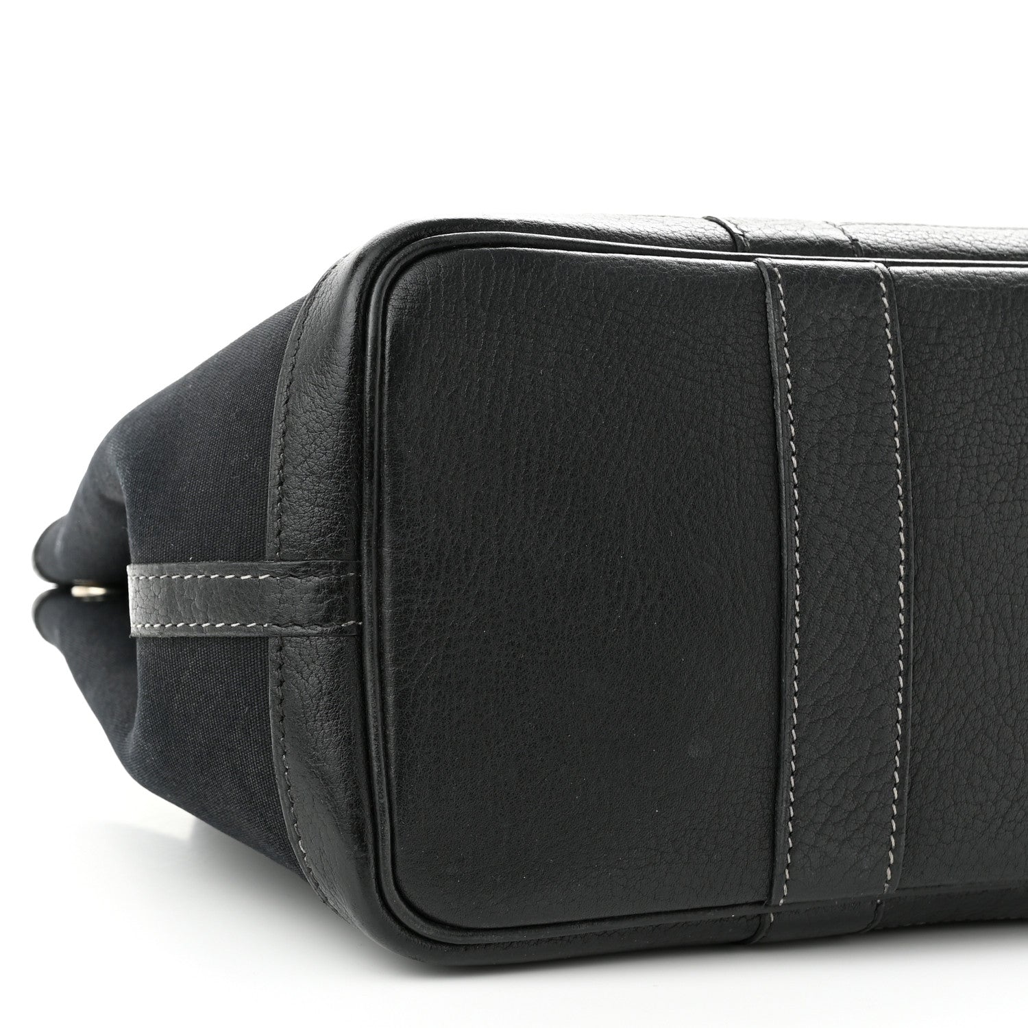 Hermes Toile Buffle Garden Party 30 TPM Black 8 of 13