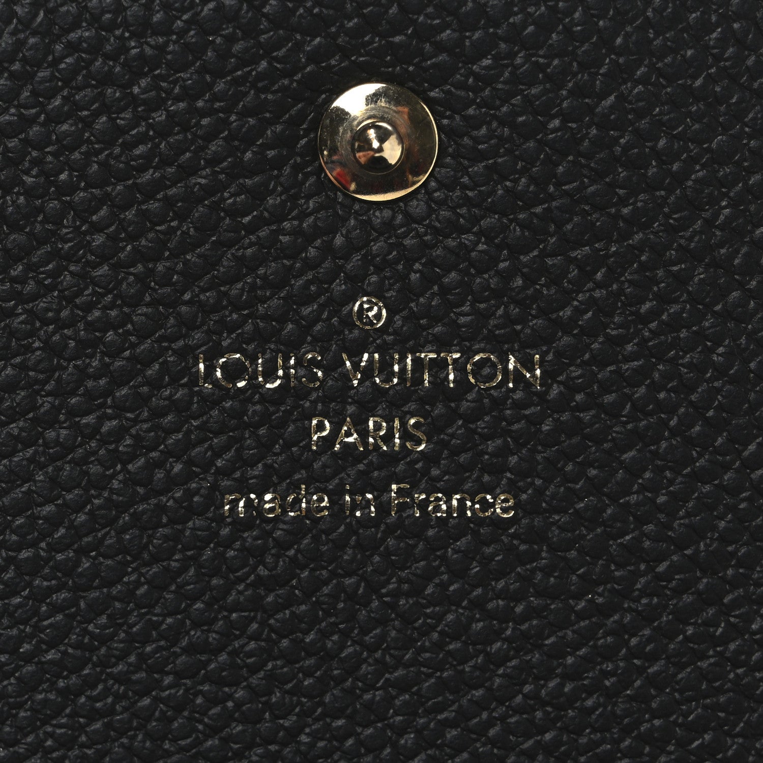 Louis Vuitton Empreinte Business Card Holder Black 6 of 6