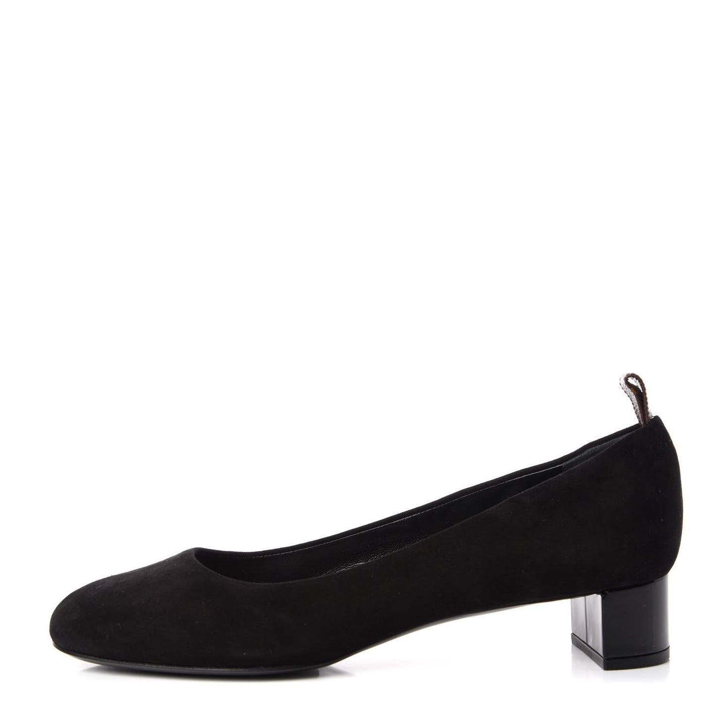 Suede Uniformes Pump 38 Black