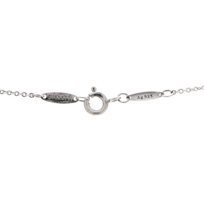 Tiffany Sterling Silver Elsa Peretti Two Carat Faceted Pendant Necklace 4 of 6