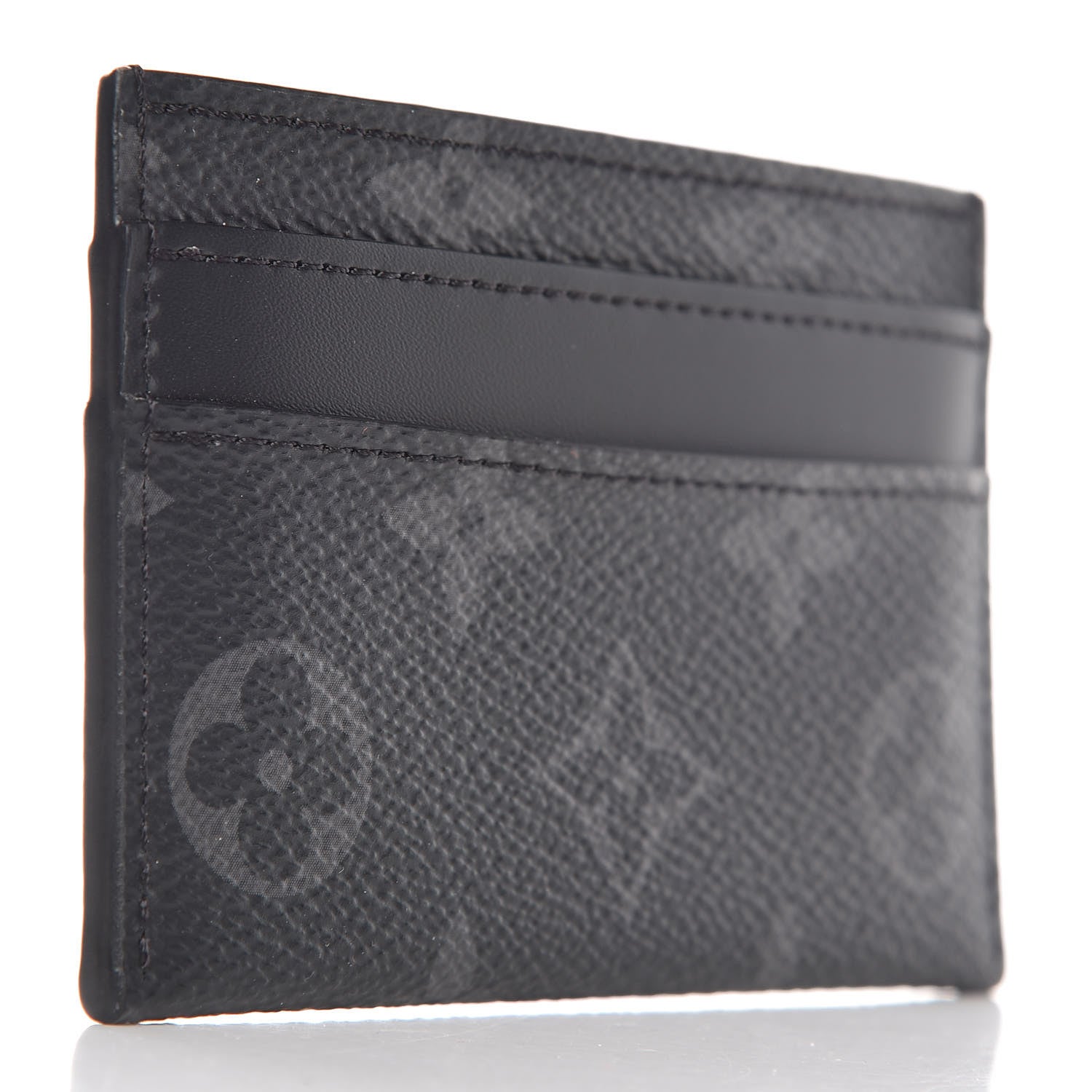 Louis Vuitton Monogram Eclipse Porte-Cartes Double Card Holder 3 of 7