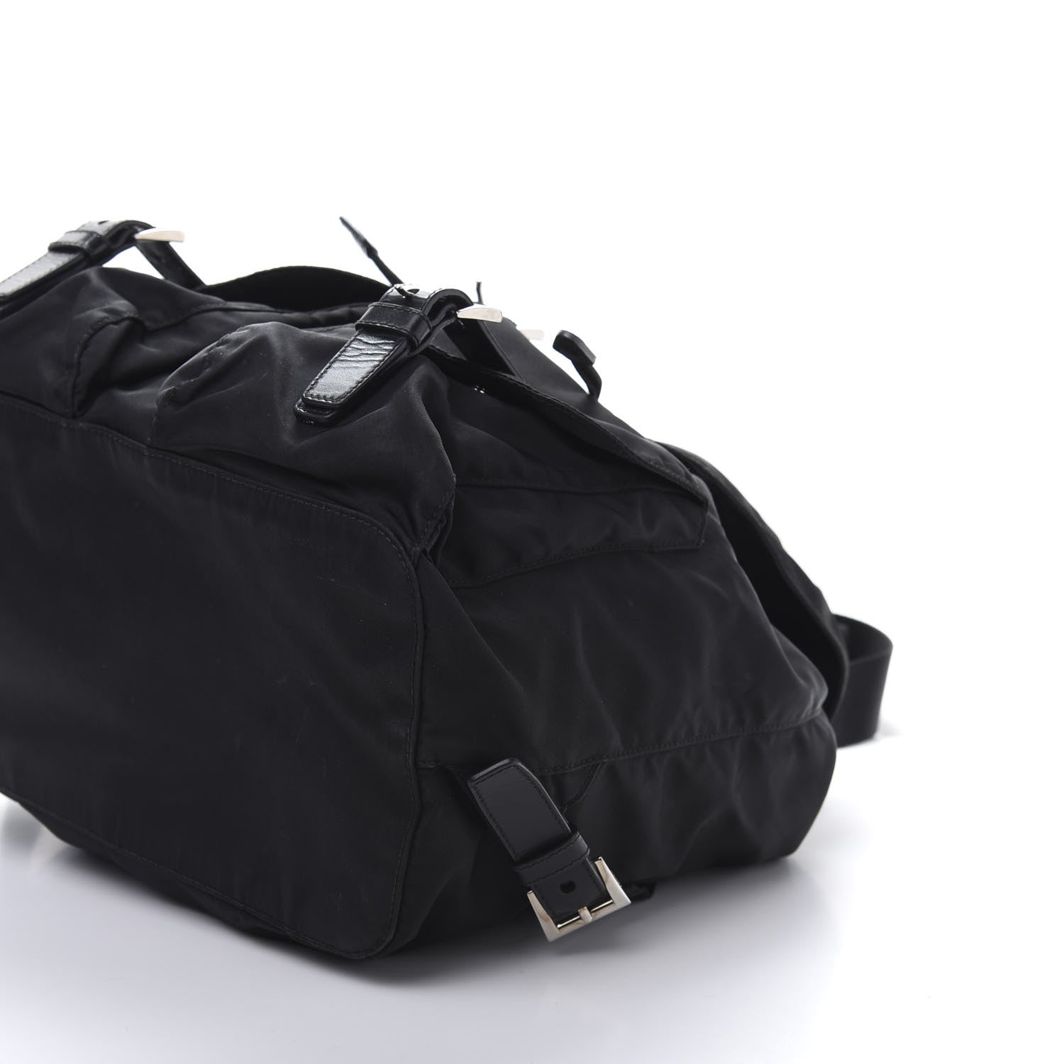 Prada Nylon Vela Medium Backpack Black 6 of 9