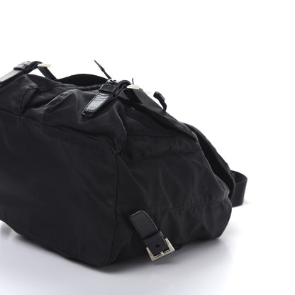 Prada Nylon Vela Medium Backpack Black 6 of 9