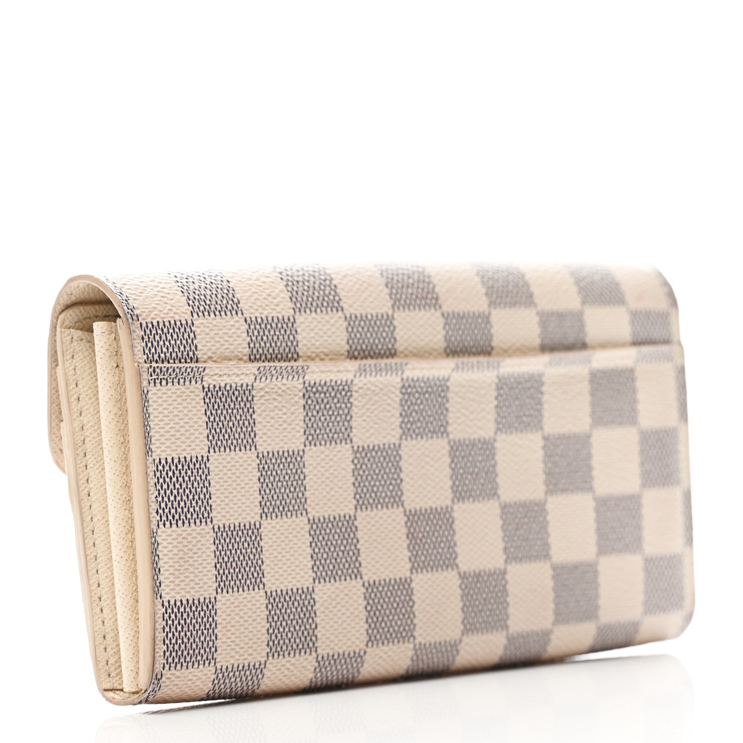 Louis Vuitton Damier Azur Sarah Wallet NM 2 of 9