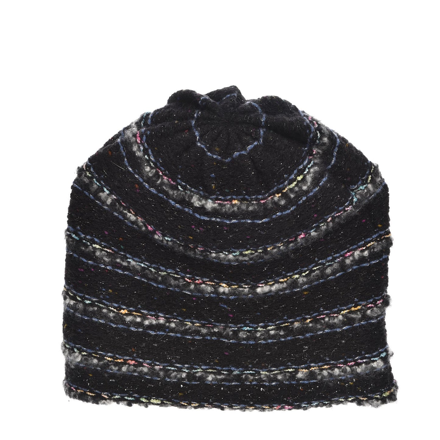 Wool Beanie Hat Black