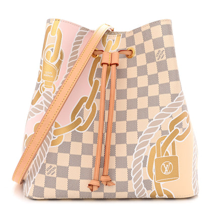 Louis Vuitton Damier Azur Nautical Neonoe MM 1 of 10