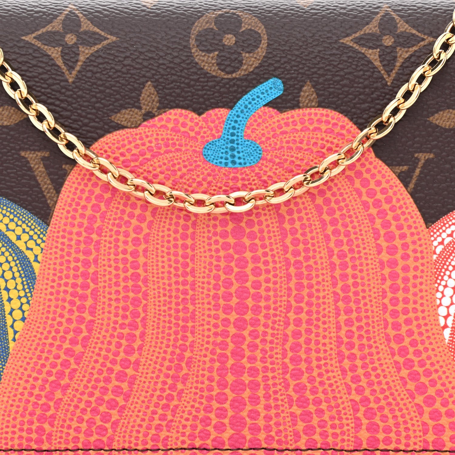 Louis Vuitton LV X YK Monogram Pumpkins Pochette Felicie 8 of 11