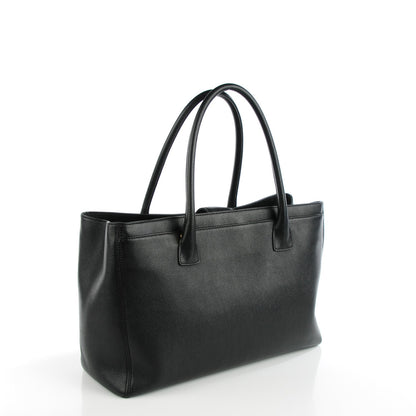 Chanel Calfskin Cerf Executive Shopper Tote Black 3 of 7