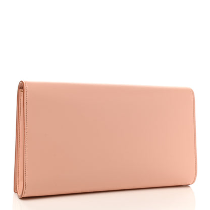 Saint Laurent Calfskin Monogram Large Belle De Jour Clutch Pink 3 of 7