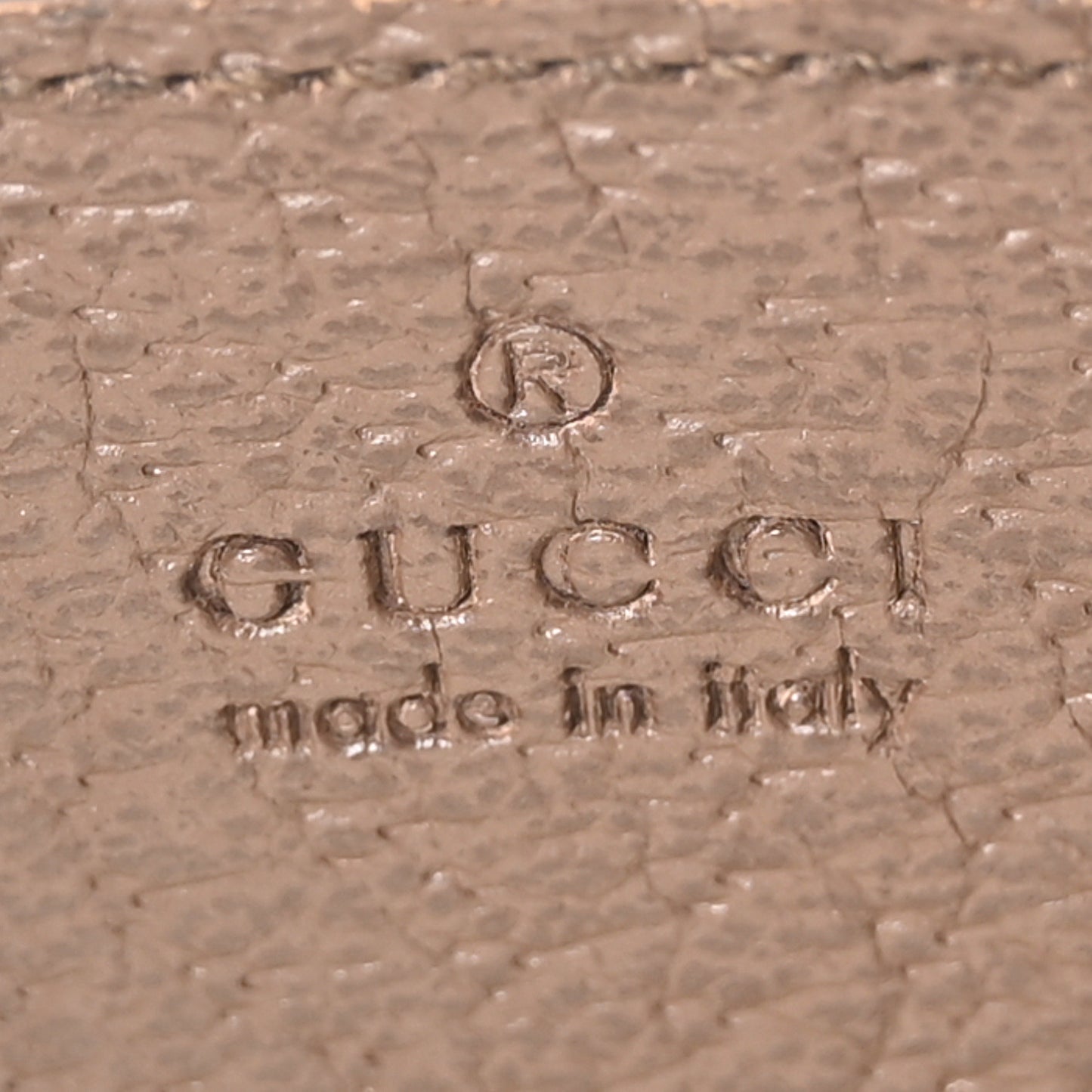 GG Supreme Monogram Textured Dollar Calfskin Web Small Ophidia GG Handbag Beige Ebony New Acero