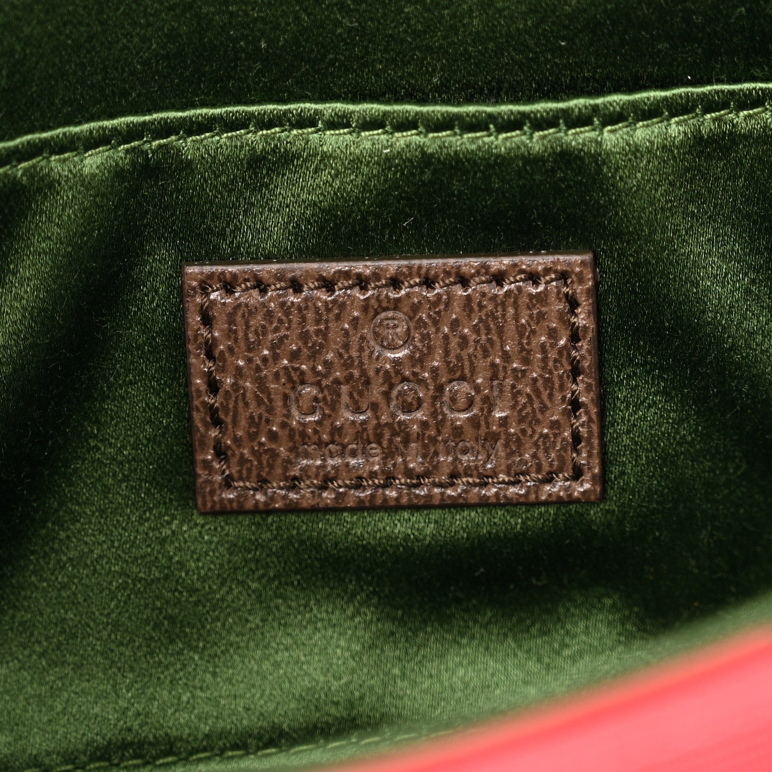 Gucci Monogram Textured Dollar Calfskin Heavy Grosgrain Web Small Maxi Horsebit Chain Shoulder Bag Beige Ebony New Acero 6 of 14
