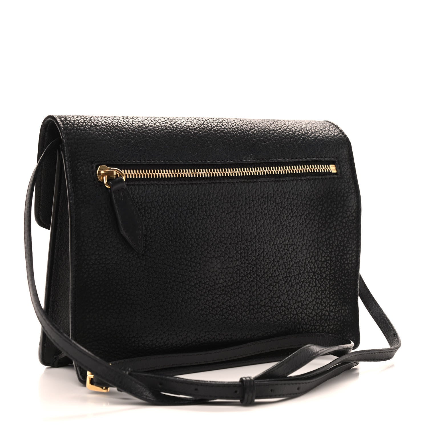 Burberry Grainy Nubuck Small Macken Crossbody Bag Black 3 of 12