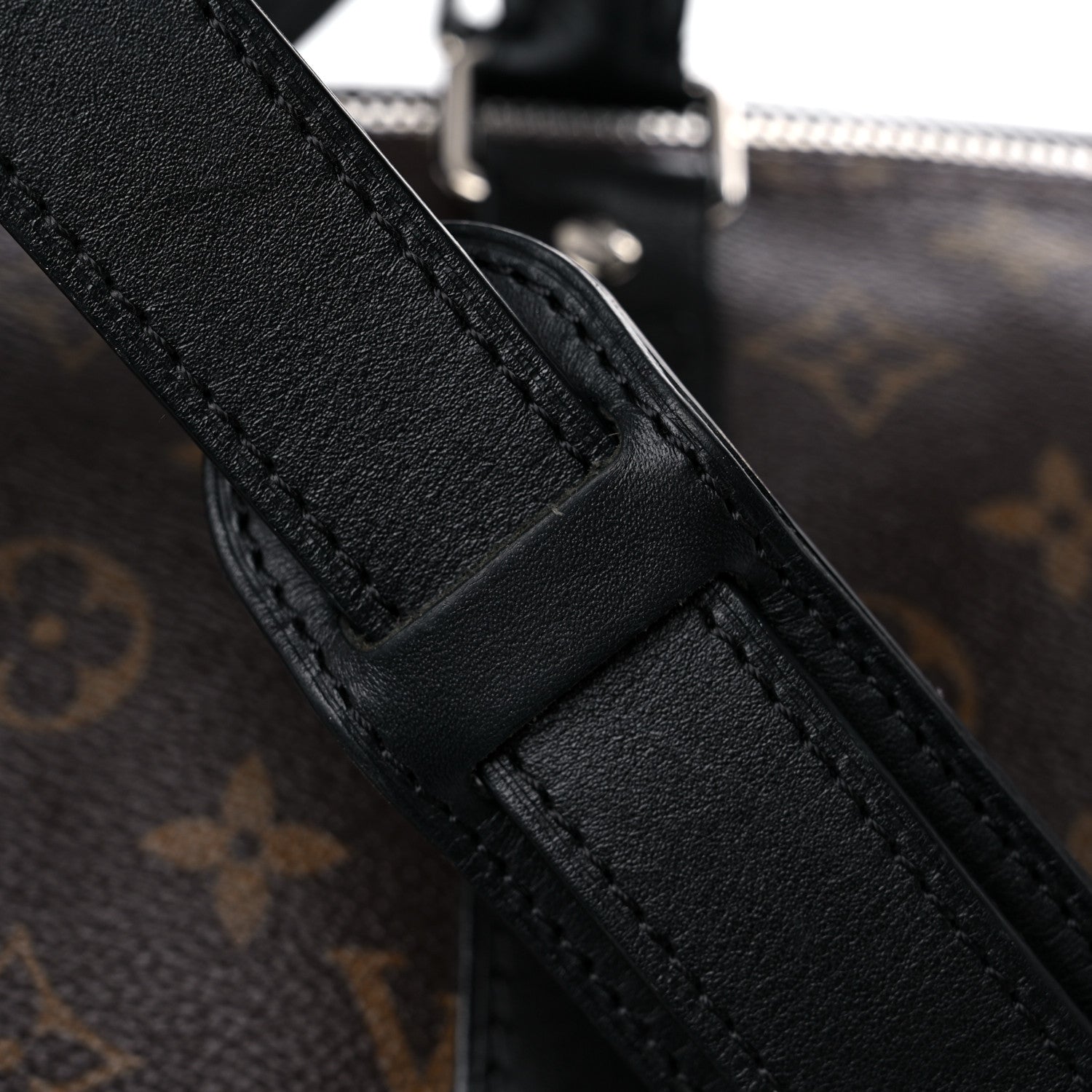Louis Vuitton Monogram Macassar Keepall Bandouliere 55 23 of 23