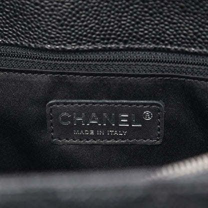 Chanel Caviar Quilted Grand Shopping Tote GST Black 6 of 8
