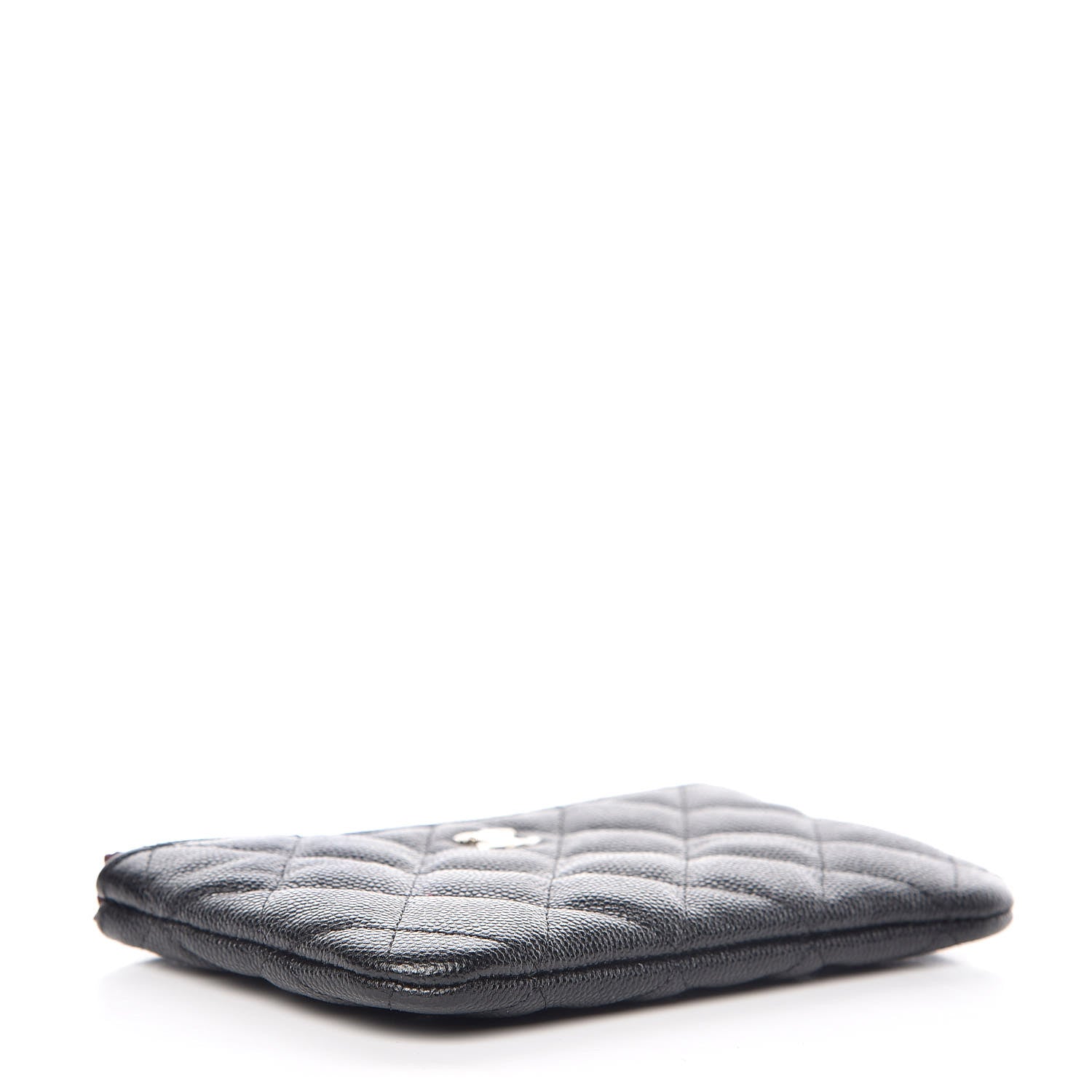 Chanel Caviar Quilted Small Cosmetic Case Black 4 of 8