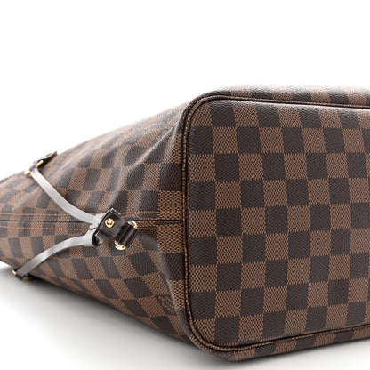 Louis Vuitton LOUIS VUITTON Damier Ebene Neo Neverfull MM Rose Ballerine 13 of 15