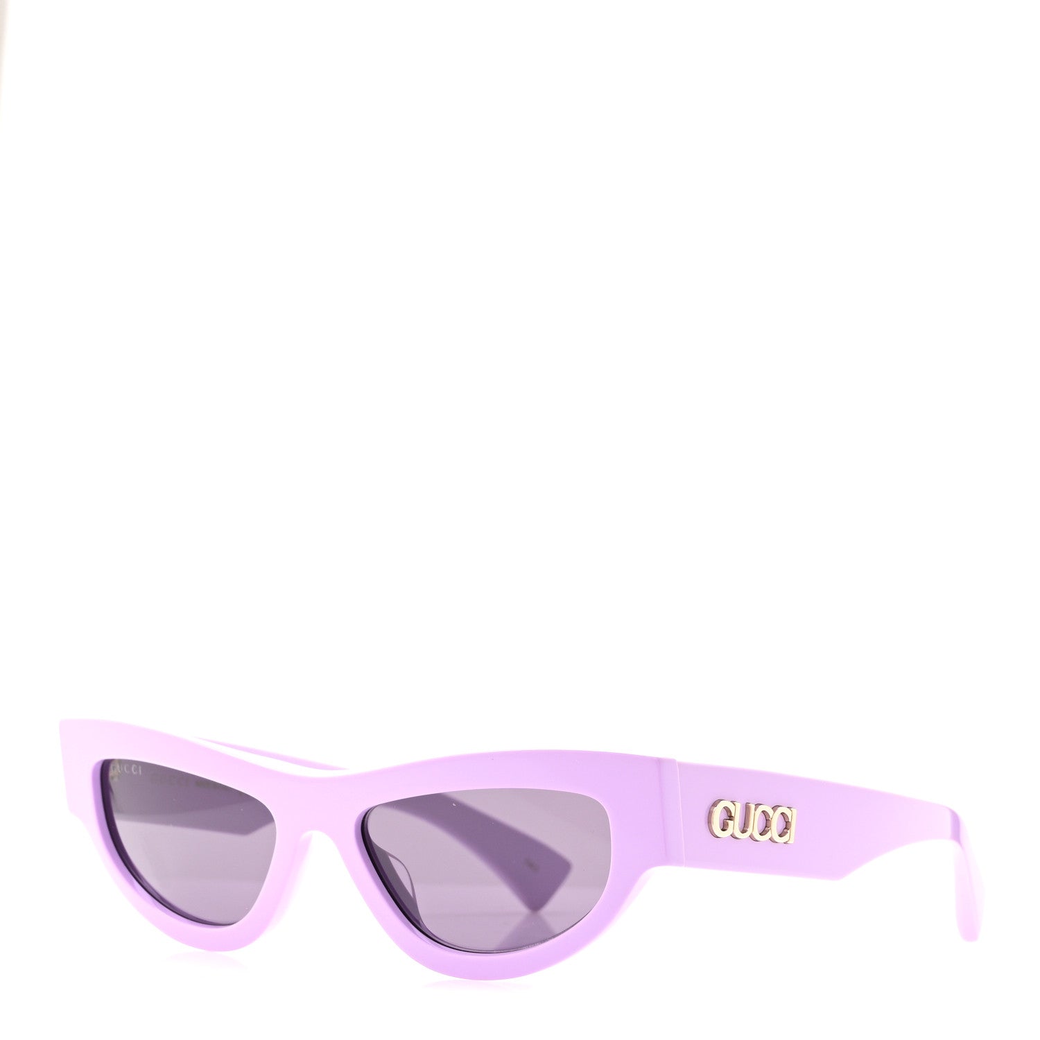 Gucci Acetate Cat Eye Sunglasses GG1834S Lilac 1 of 6