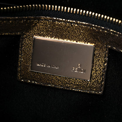 Fendi Micro Zucchino Baguette Black Gold 6 of 9