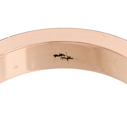 Cartier 18K Pink Gold Diamond 3mm C De Cartier Wedding Band Ring 48 4.5 6 of 6