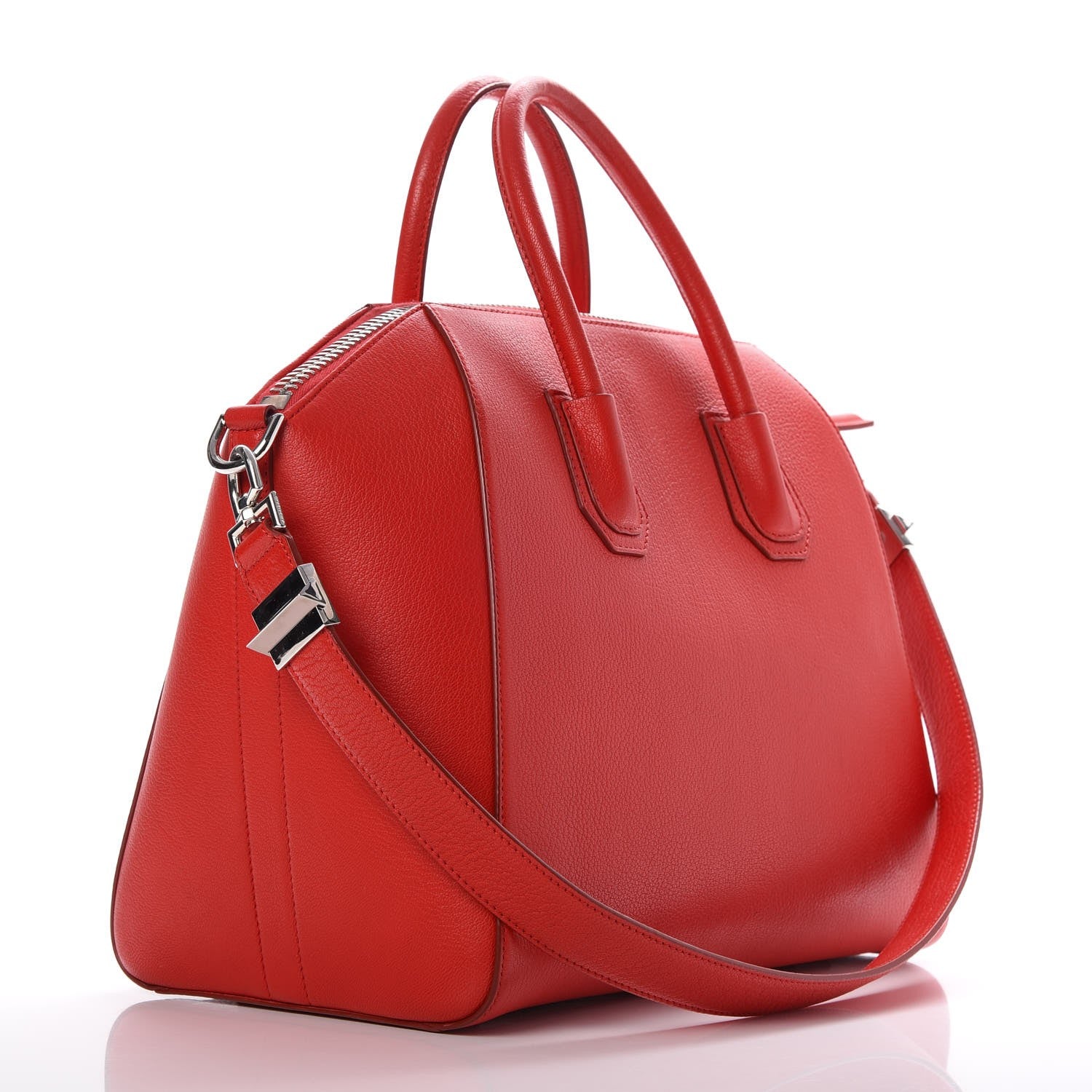 Givenchy Sugar Goatskin Medium Antigona Red 4 of 16
