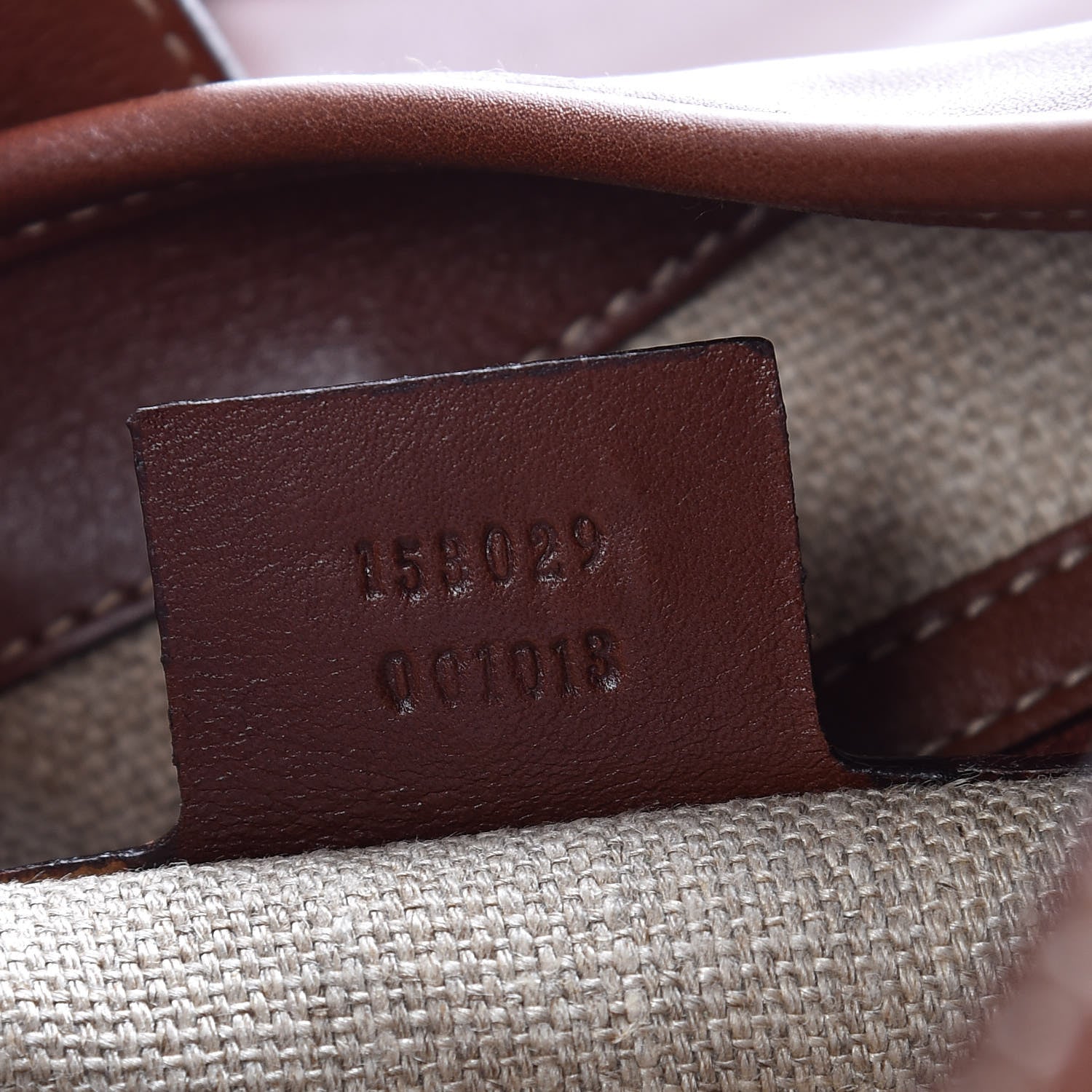 Gucci Calfskin Web Medium Jackie O Bouvier Hobo Brown 9 of 9
