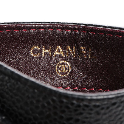 Chanel Caviar Quilted Card Holder Black 6 of 8